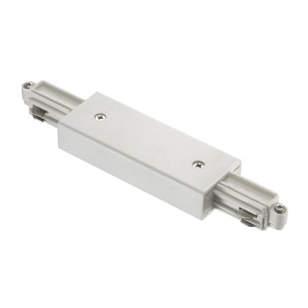 Κεντρικό Power Adapter Link Για Ράγα Πλαστικό Λευκό