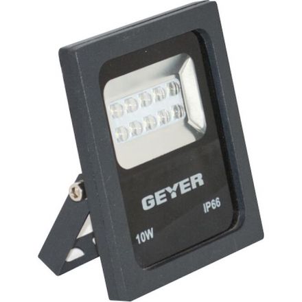GEYER LED Προβολέας 10W 6500K Pr