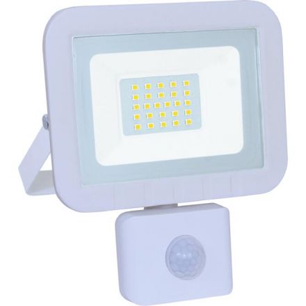 GEYER LED Προβολέας 50W 3000K με Ανιχνευτή Κίνησης Λευκός
