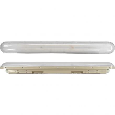 GEYER Φωτιστικό LED T8 48W 4000K IP65 1.5m IK08 Διπλής Σύνδεσης