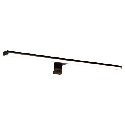 Απλίκα Μπάνιου LED 12W Μαύρη IP44 60cm