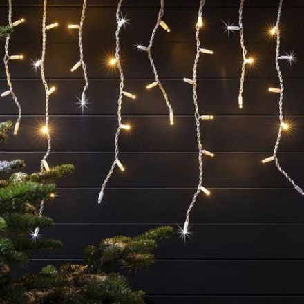 Λαμπάκια 300 LED Κουρτίνα Θερμό