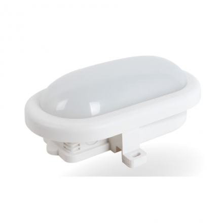 Lucas LED Φωτιστικό 12W Χελώνα Οβάλ IP65