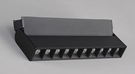 Lucas Μαγνητικό Φωτιστικό Ράγας 48V 20W 2700K Μαύρη