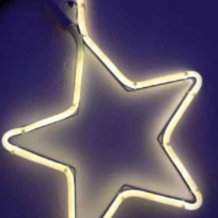 Αστέρι Neon Θερμό 60cm