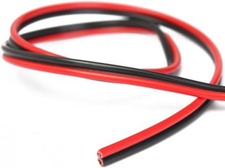 Καλώδιο Ηχείων 2x2.50mm Κόκκινο/Μαύρο - 100m