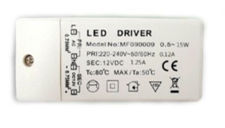 Lucas LED Τροφοδοτικό 7W 12V IP20
