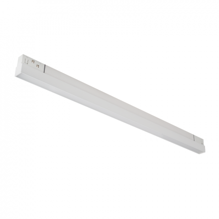 ACA Μαγνητικό Γραμμικό Φωτιστικό LED 48V 20W 3000K 1600Lm 110° Osram RA90 L600mm Λευκό Ματ