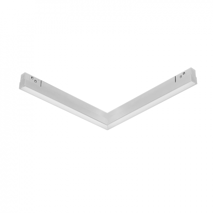 ACA Μαγνητικό Φωτιστικό 90° Γωνία 48V 20W 4000K 1750Lm 110° Osram RA90 L322x307mm Λευκό Ματ