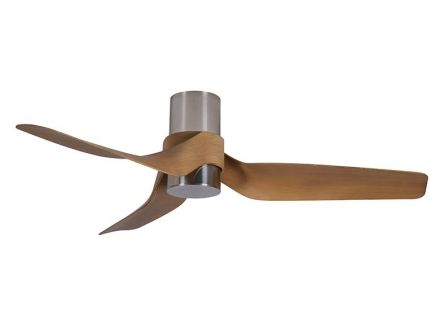 Lucci Air Nautica Ανεμιστήρας Οροφής 132cm με Φως και Τηλεχειριστήριο Chrome/Καφέ