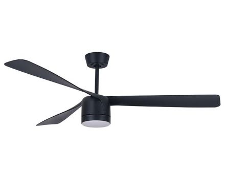 Lucci Air Peregrine Ανεμιστήρας Οροφής 142cm με Φως και Τηλεχειριστήριο Μαύρος