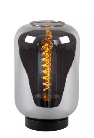 Επιτραπέζιο Φωτιστικό LED 1xE27 Ø22cm JORIT Smoke Grey