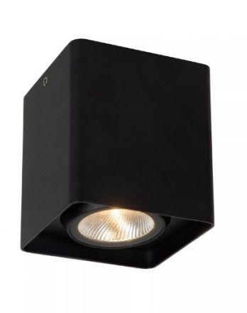 Εξωτερικό Φωτιστικό Οροφής LED 9W LEEDS IP54 Μαύρο