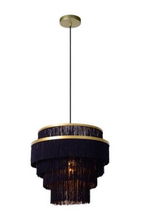 Κρεμαστό Φωτιστικό LED 1xE27 42cm EXTRAVAGANZA FRILLS Χρυσό Ματ