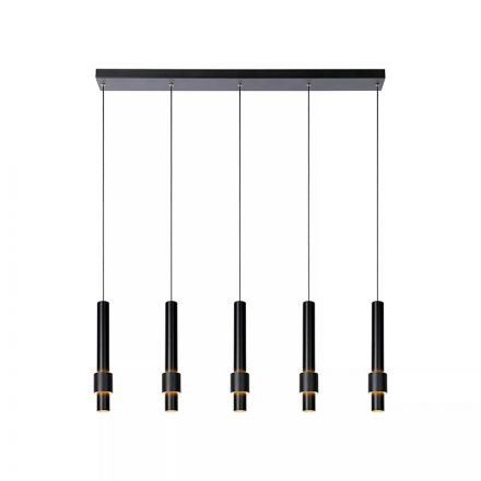 MARGARY - Κρεμαστό Φωτιστικό - LED Dim. - 5x22W 2700K - Μαύρο