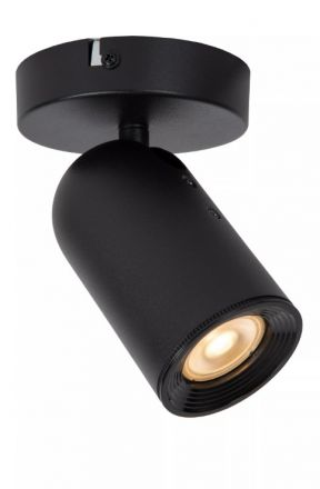 Μονό Σποτ LED 1xGU10 PUNCH Μεταλλικό Μαύρο