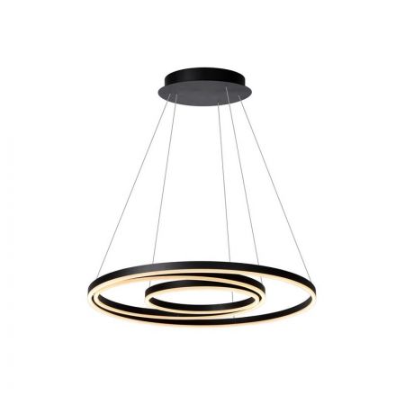 TRINITI - Κρεμαστό Φωτιστικό - Ø 80 cm - LED Dim. - 32W 3000K - Black