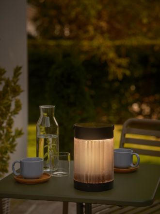 Nordlux Επιτραπέζιο Φωτιστικό Ηλιακό LED 3.2W 3000Κ Μαύρο Coupar IP44