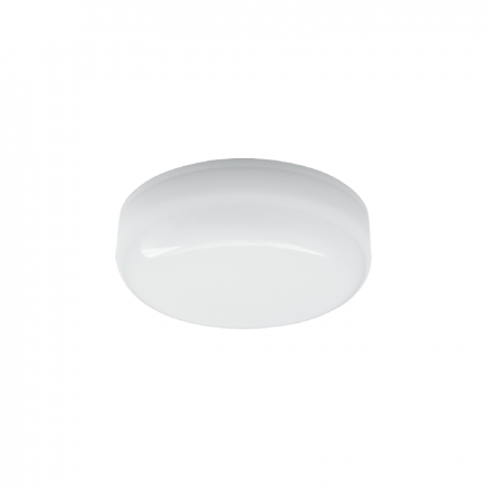ACA Στρογγυλό Επίτοιχο Φωτιστικό 230V AC IP66 12W 1070lm 4000K 180° Λευκό