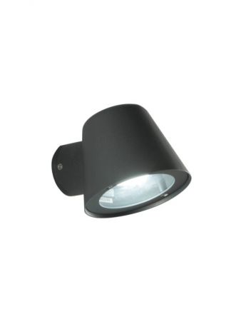 Απλίκα ΕΞωτερικού Χώρου LED GU10 Malta Ανθρακί IP44
