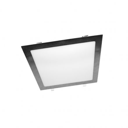 Slim Ρanel Τετράγωνο LED 26W 3000K 1830Lm 300X300 - Nickel 