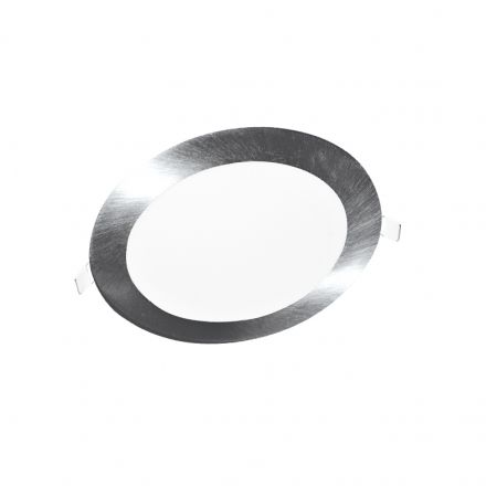 Slim Panel LED 26W 3000K 1830Lm Φ300 Nickel