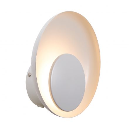 Επίτοιχο Φωτιστικό Marsi LED 6.2W Μεταλλικό Λευκό