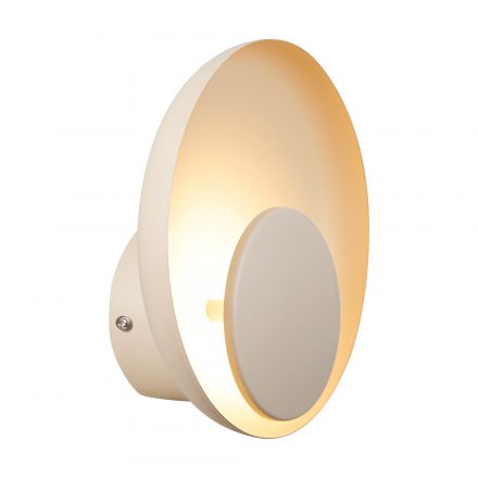 Επίτοιχο Φωτιστικό Marsi LED 6.2W Μεταλλικό Μπεζ