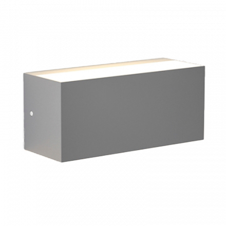 InLight Martin LED 12W 3CCT Outdoor Up-Down Wall Lamp Grey D:22cmx9cm (80200730)