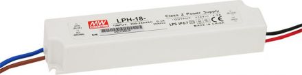 Mean Well Τροφοδοτικό 18W 24V LPH Series IP67