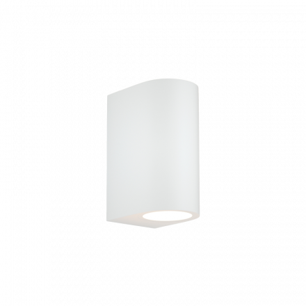 InLight Michigan 2xGU10 Outdoor Up-Down Wall Lamp White D:14.7cmx9cm (80200124)