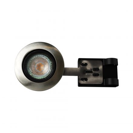 Χωνευτό Σποτ Mixit Pro LED GU10 Πλαστικό Brushed Steel IP23