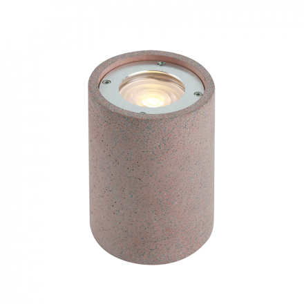 ACA Φωτιστικό Οροφής Τσιμεντένια Arete GU10 Max 7W LED IP65