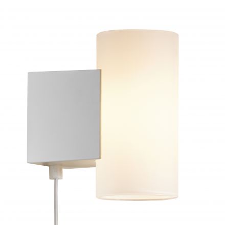 Επίτοιχο Φωτιστικό Mona LED 10W Γυαλί Λευκό