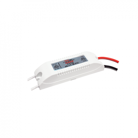 ACA Τροφοδοτικό LED 12W Με Καλώδια 230V 24V DC IP20 0.5A