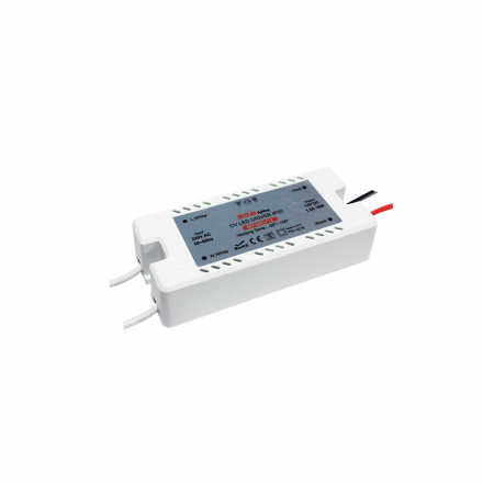 ACA Τροφοδοτικό LED 18W 230V AC - 12V DC 1.5A IP20 Με Καλώδια