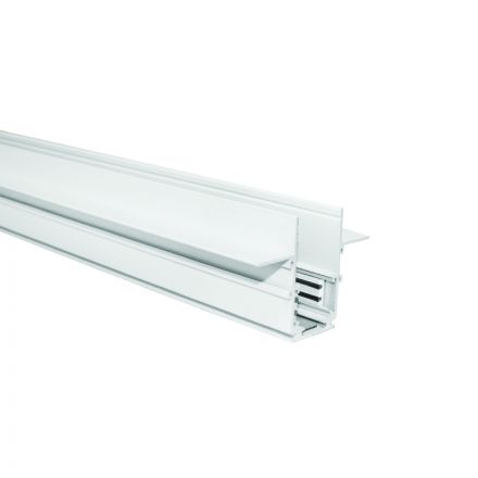 ACA Μαγνητική Ράγα Trimless 48V DC 3Μ Λευκό Ματ