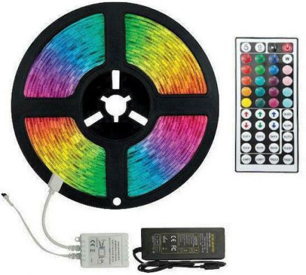 ΣΕΤ Ταινίας LED RGB 14.4W IP20 MUSIC Bluetooth RGB 