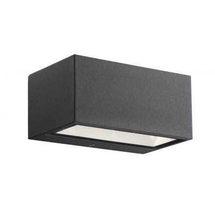 Επίτοιχο Φωτιστικό Nene LED 10.5W Αλουμίνιο Μαύρο IP54