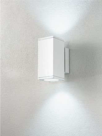 Απλίκα ΕΞωτερικού Χώρου LED 2xGU10 Nevada Λευκό IP54