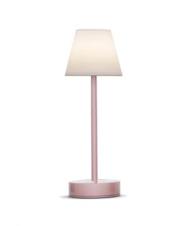 New Garden Επαναφορτιζόμενο Φωτιστικό Lola Slim 30 Dimmable Ροζ Χρυσό Touch