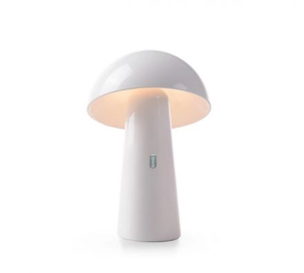 New Garden Επαναφορτιζόμενο Φωτιστικό SHITAKE Touch Λευκό IP44 Dimmable