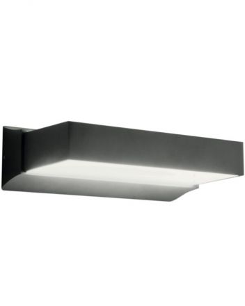 Απλίκα Εξωτερικού Χώρου LED 13W Nic IP65 Μαύρη