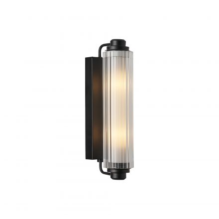 Απλίκα LED E14 Nimal Double IP44 Μαύρο