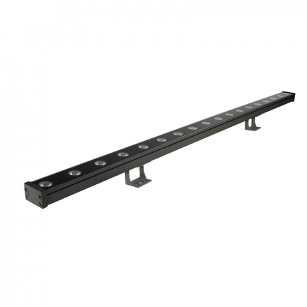 ACA Wall Washer LED 36W 3000K Γκρι IP66 NOCTURA