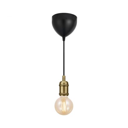 Κρεμαστό Φωτιστικό Avra LED E27 Μεταλλικό Brass