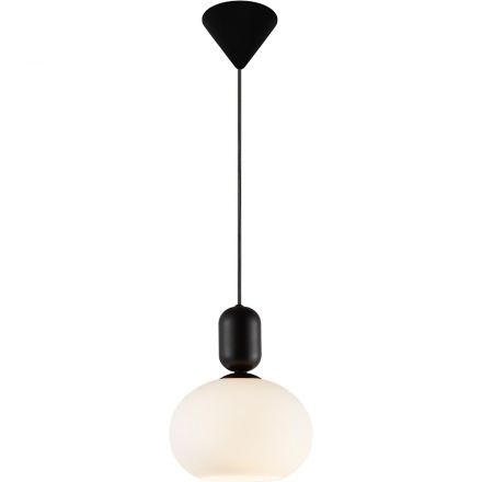 Κρεμαστό Φωτιστικό Notti LED E27 Μέταλλο/Γυαλί Μαύρο