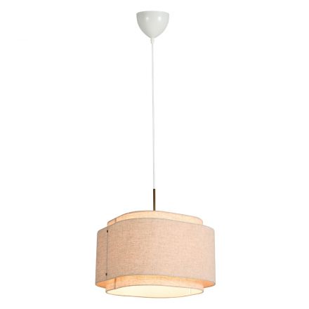 Κρεμαστό Φωτιστικό Takai LED GU10 Stainless Steel Μπεζ