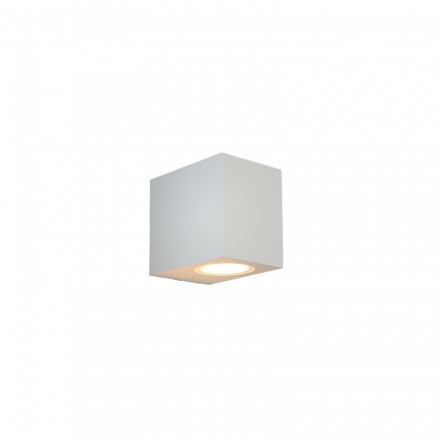 InLight Norman 1xGU10 Outdoor Up or Down Wall Lamp White D:8cmx7cm (80200424)
