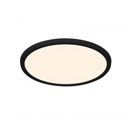 LED Panel Oja 29 17W 3000K/4000K Πλαστικό Μαύρο IP54 Dimmable